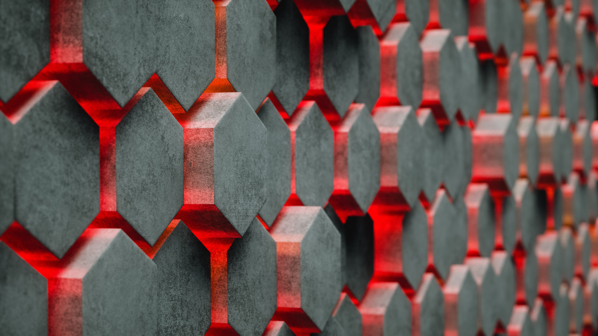 Abstracte geometrische hexagon vormen